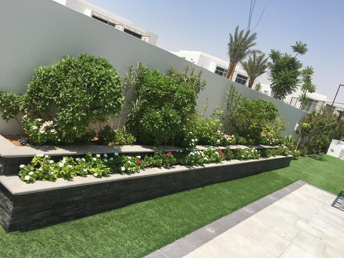 Tilal Al Furjan — Garden and Lighting — completed project view 2