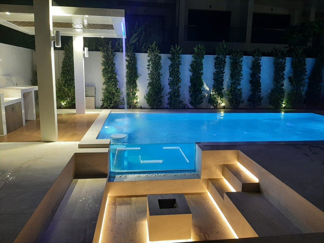 Tilal Al Ghaf — Pool, BBQ, Pergola, Lights